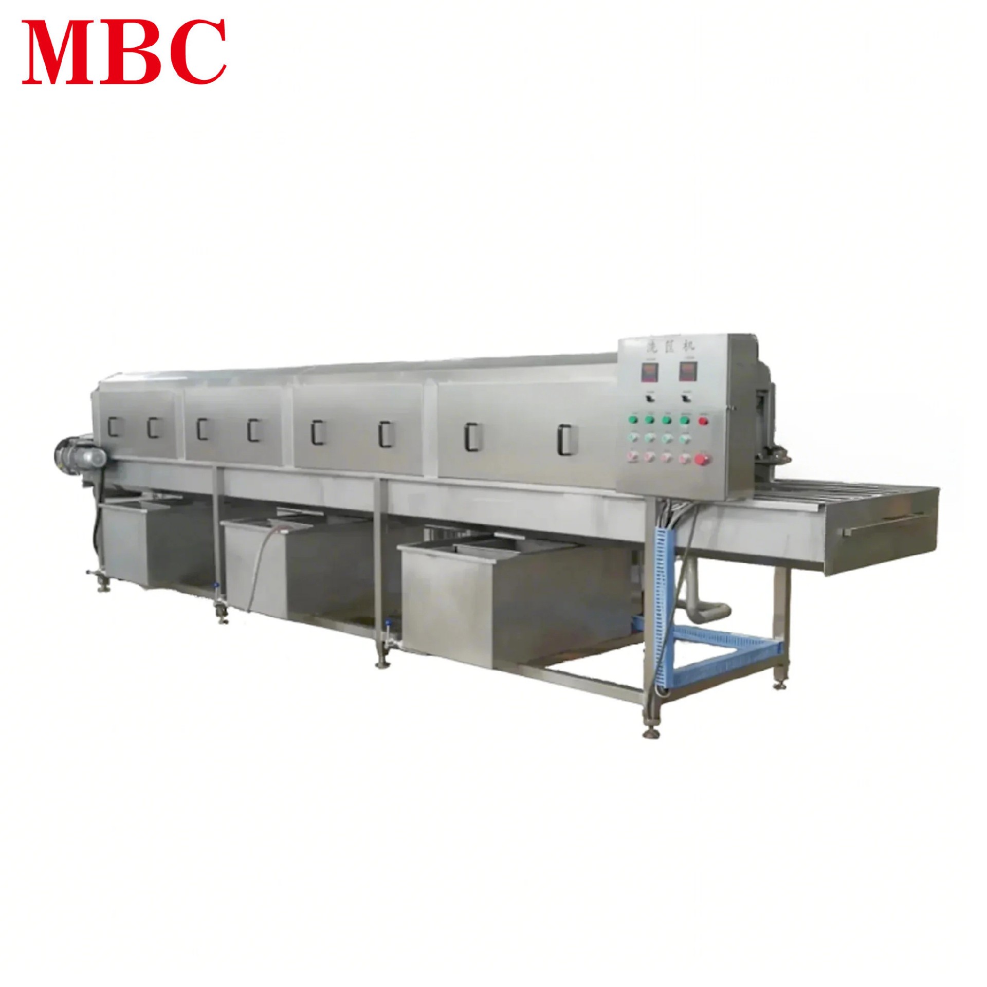 Stainless steel/plastic tray cleaner