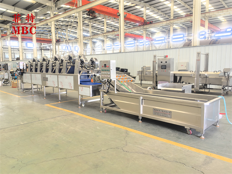 Cleaning and drying line